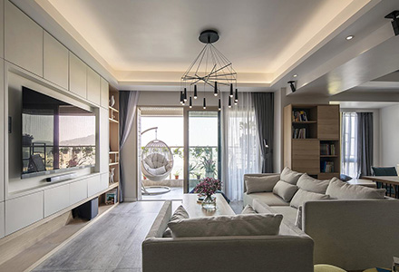 北京金地華著現(xiàn)代風(fēng)格軟裝設(shè)計(jì)